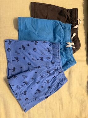 Kids Elastic-Waist Casual Shorts - Blue Mix